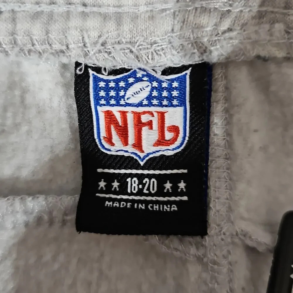 NFL Hoodie & Jogger Set Heather Grey youth size Medium 18 - Picture 8 of 11